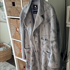 Women's Gray Trench Coat